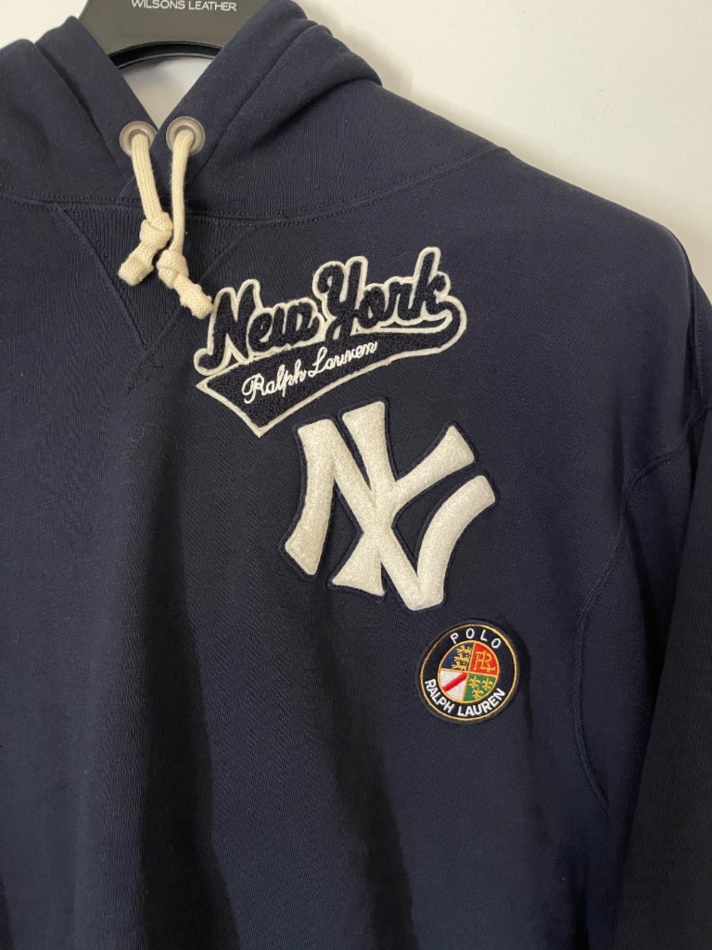 Polo Ralph Lauren Navy New York Yankees  Hoodie XXL NWT - Picture 2 of 13